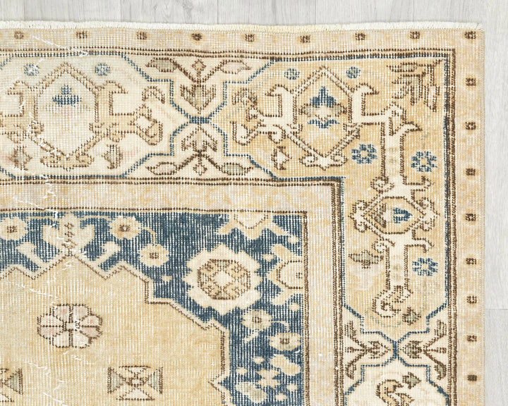 Pink Oushak Rug 3' 7" x 6' 3" | No. VR45719