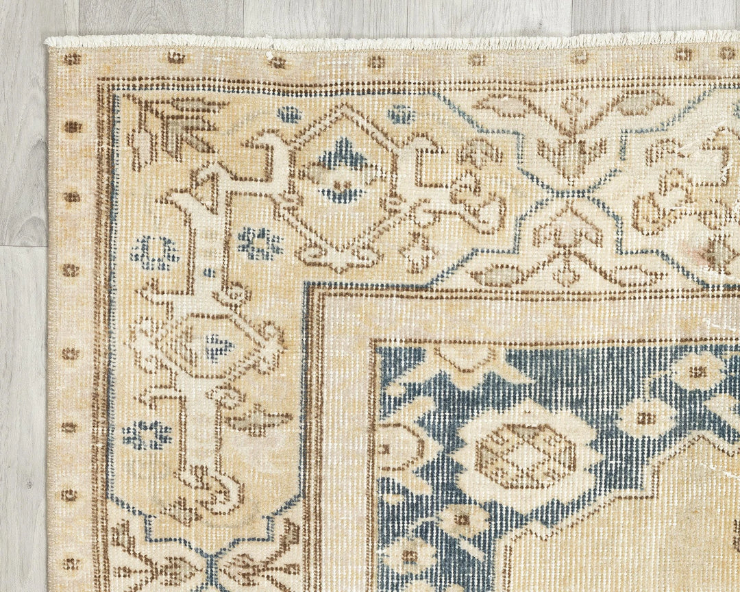 Pink Oushak Rug 3' 7" x 6' 3" | No. VR45719