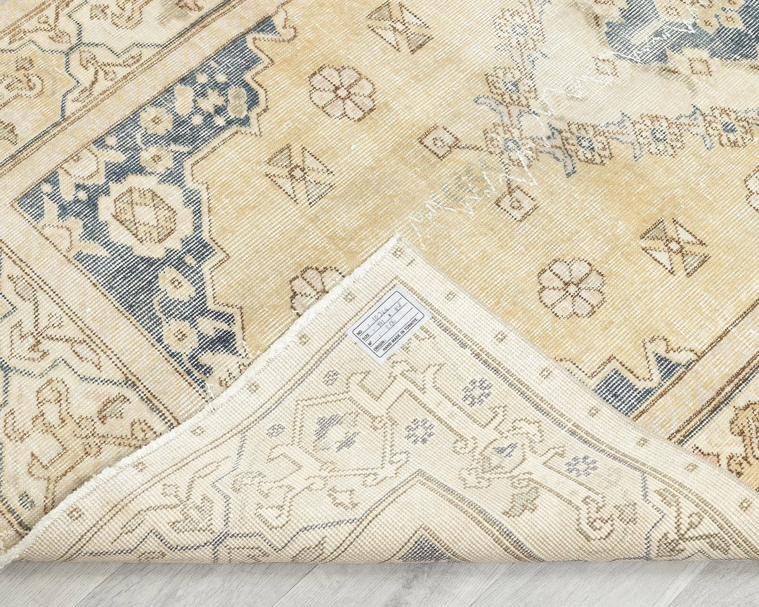 Pink Oushak Rug 3' 7" x 6' 3" | No. VR45719