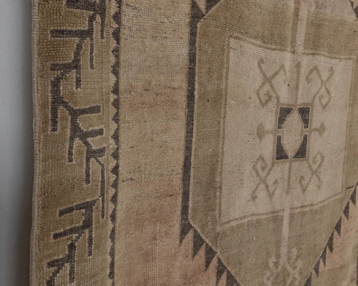 Beige Runner Rug 4' 9" x 12' 10" | No. VR45757