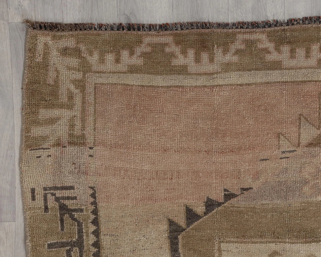 Beige Runner Rug 4' 9" x 12' 10" | No. VR45757