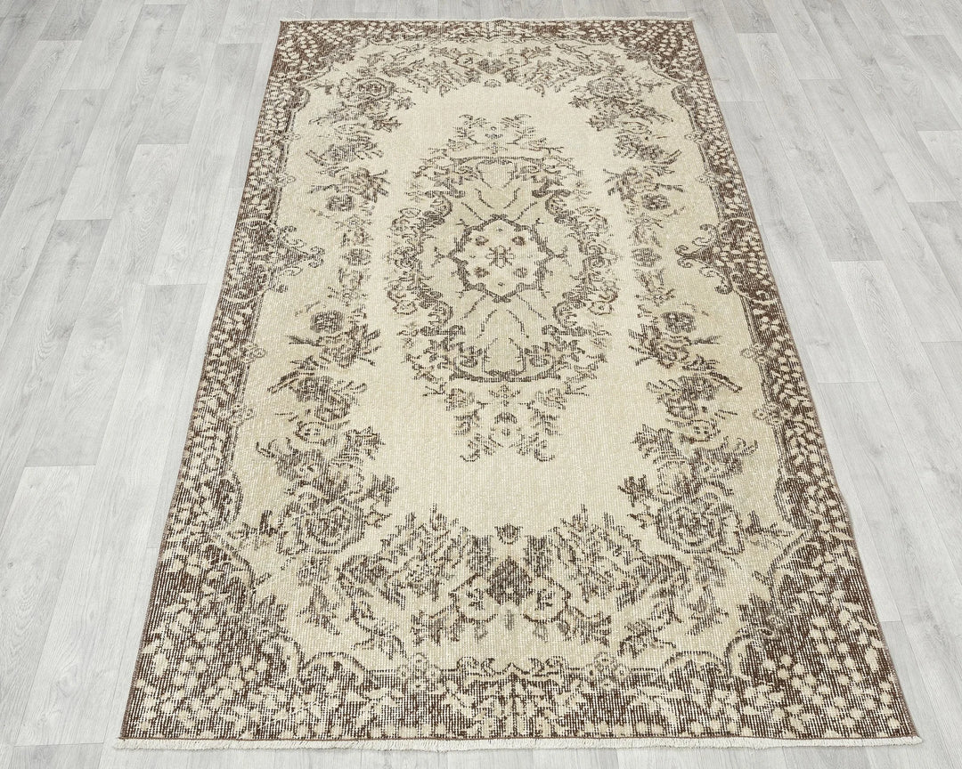 Oushak Rug 3' 11" x 6' 11" | No. VR45785