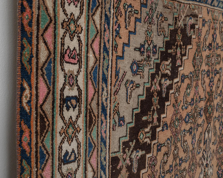 Multicolor Turkish Oushak Rug 6'7" x 10'3" Hand-Knotted | No. VR45811