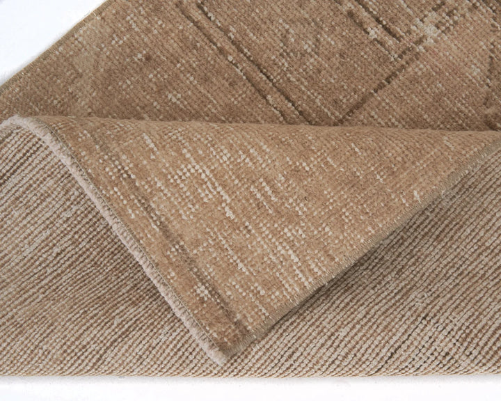 Multicolor Turkish Oushak Rug 2'7" x 11'2" Hand-Knotted | No. VR45866
