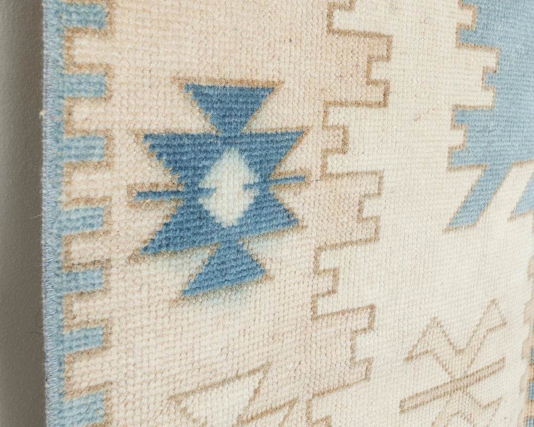 Blue Oushak Rug 4' 1" x 6' 11" | No. VR45936