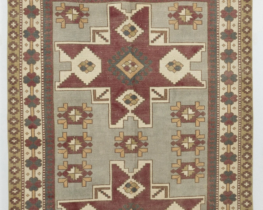Multicolor Turkish Oushak Rug 5' x 7' 6" Hand-Knotted | No. VR45985