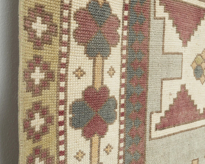 Multicolor Turkish Oushak Rug 5' x 7' 6" Hand-Knotted | No. VR45985