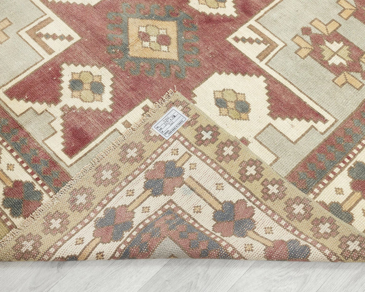 Multicolor Turkish Oushak Rug 5' x 7' 6" Hand-Knotted | No. VR45985