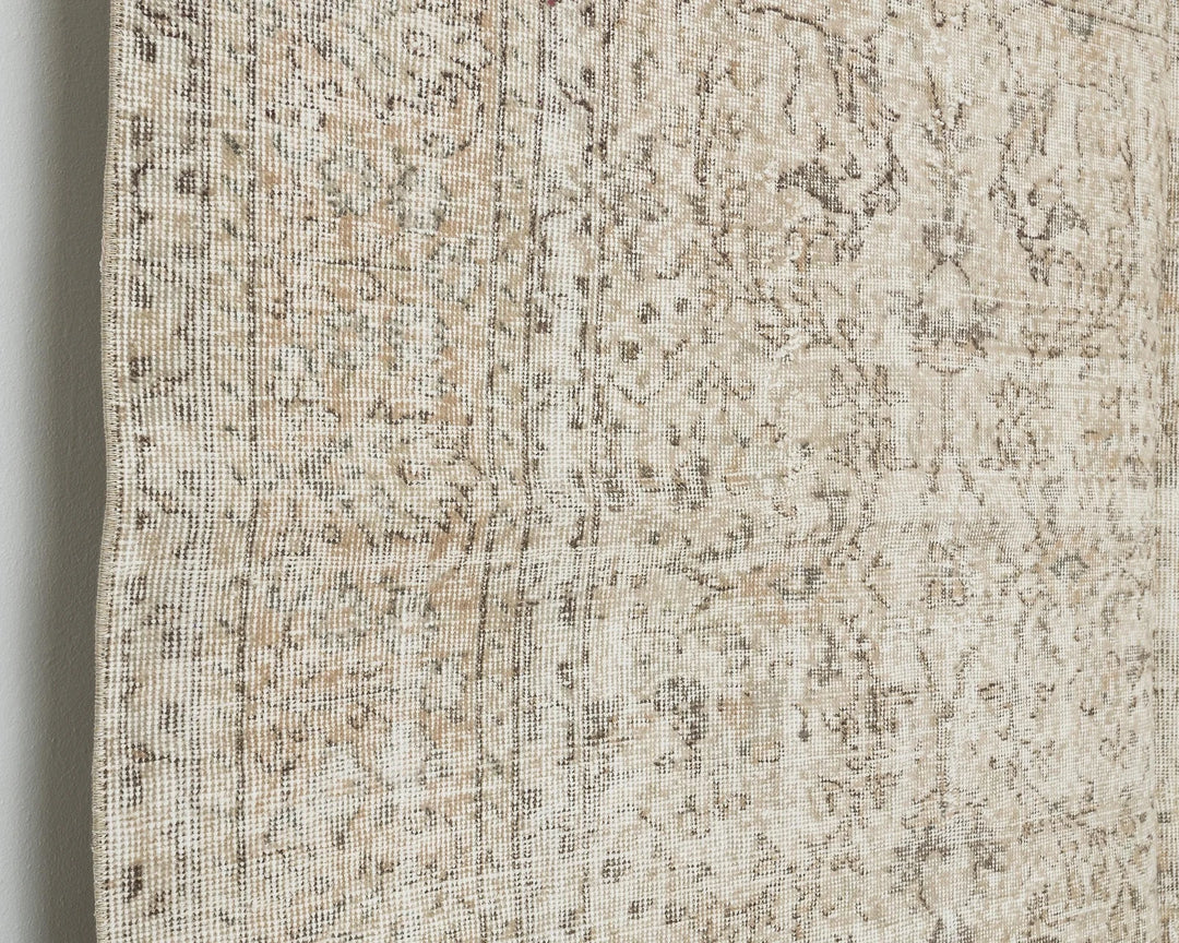 Multicolor Turkish Oushak Rug 7' 1" x 10' 4" Hand-Knotted | No. VR46417
