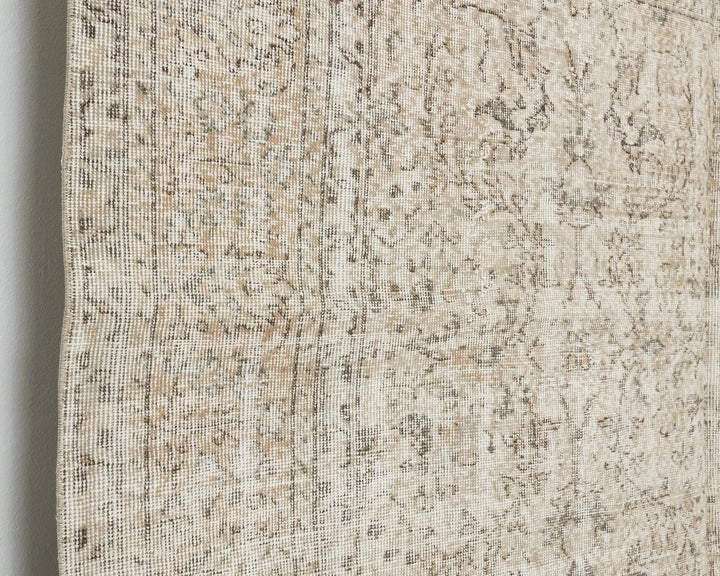 Multicolor Turkish Oushak Rug 7' 1" x 10' 4" Hand-Knotted | No. VR46417
