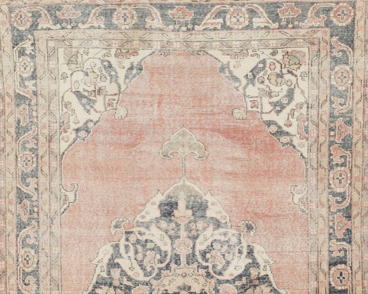 Pink Turkish Oushak Rug 10' 6" x 6' 4" Hand-Knotted | No. VR46451