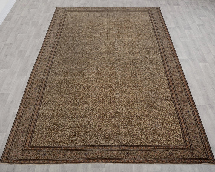 Multicolor Turkish Oushak Rug 9'6" x 13'5" Hand-Knotted | No. VR46524