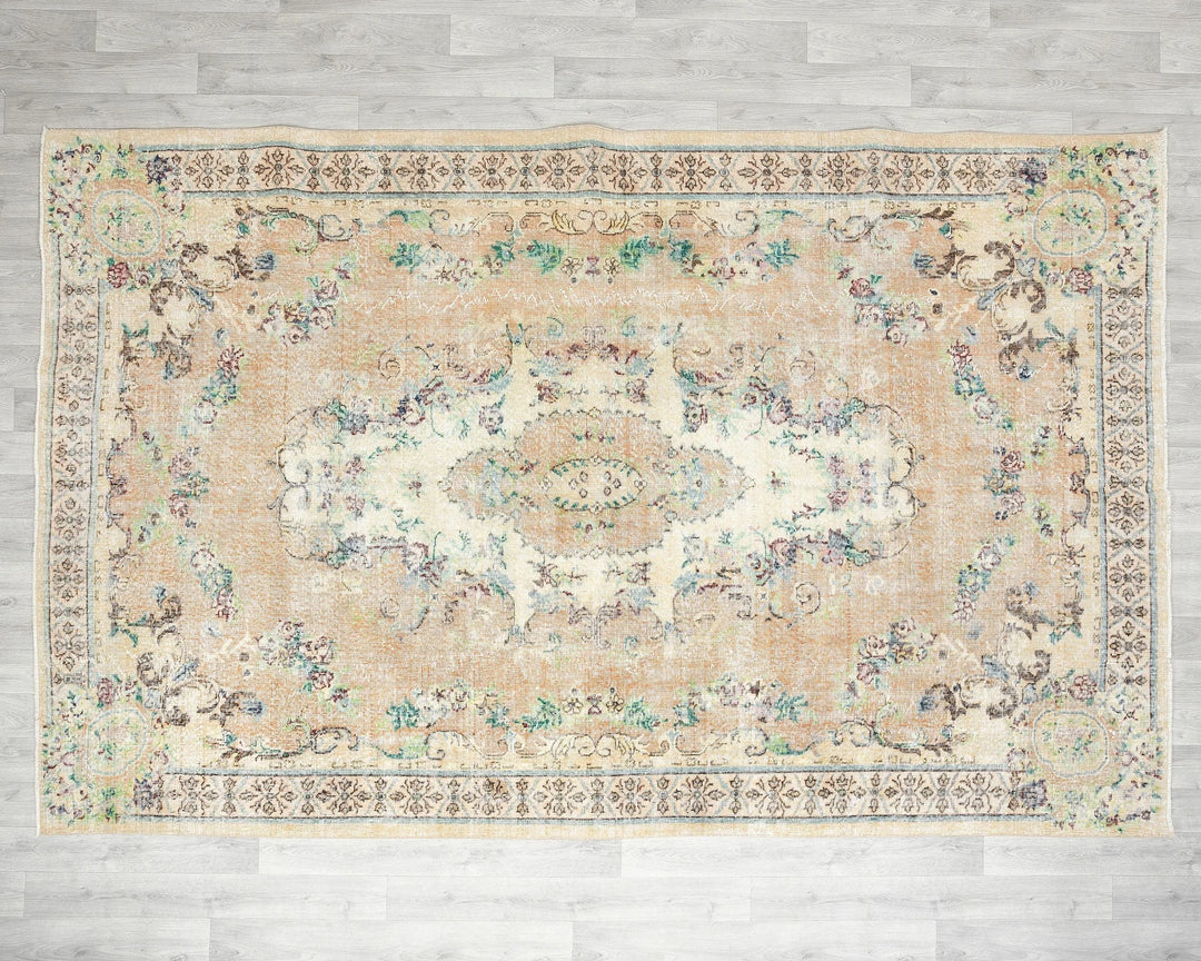 Oushak Rug 6' 8" x 10' 4" | No. VR46555