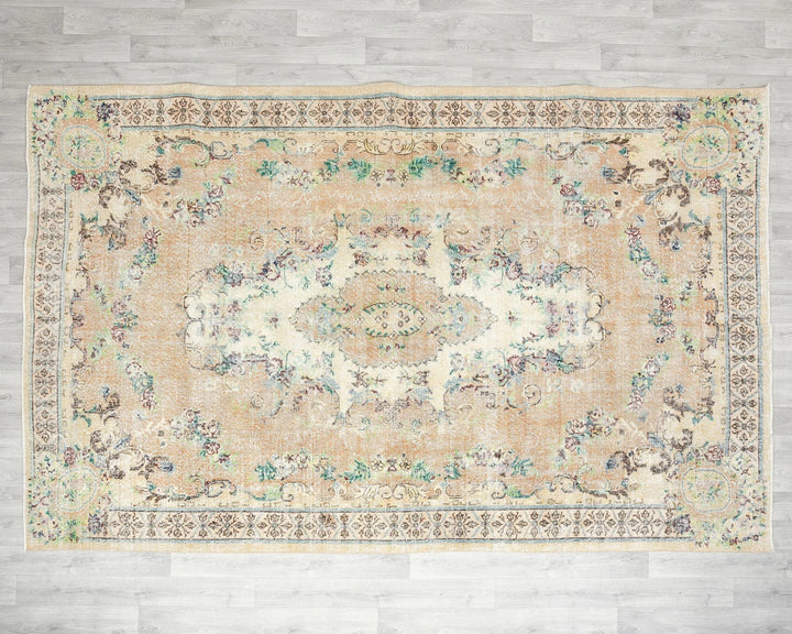 Oushak Rug 6' 8" x 10' 4" | No. VR46555