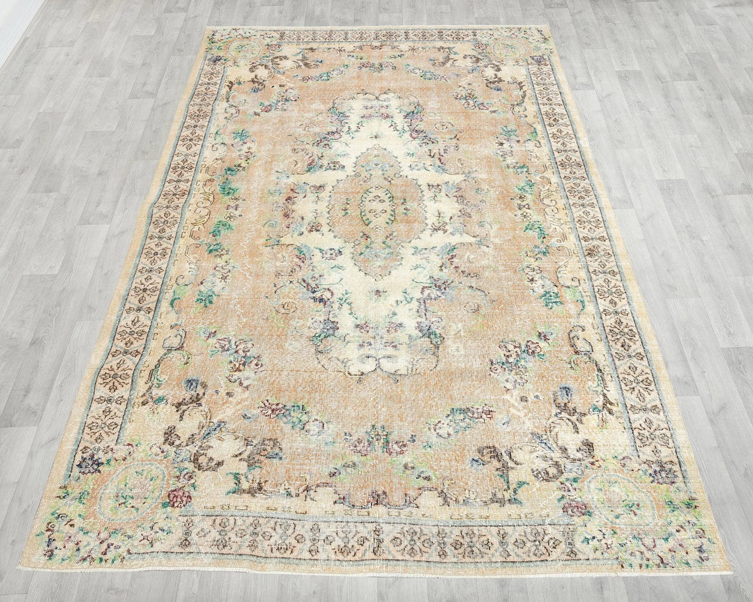 Oushak Rug 6' 8" x 10' 4" | No. VR46555