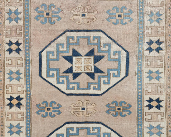 Multicolor Turkish Oushak Rug 4'11" x 8'2" Hand-Knotted view