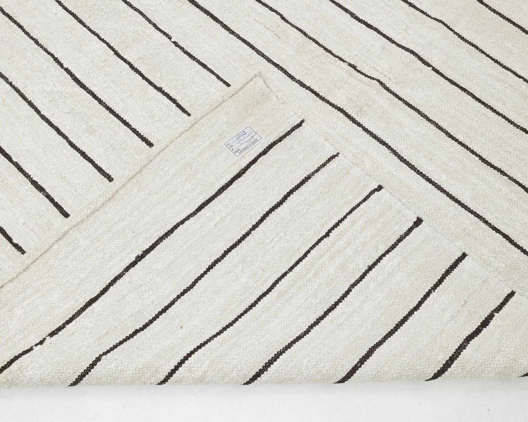 Black Kilim Rug 10' 4" x 13' 8" | No. VR46889