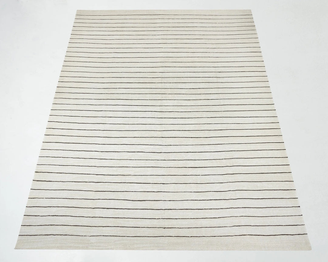 Black Kilim Rug 10' 4" x 13' 8" | No. VR46889