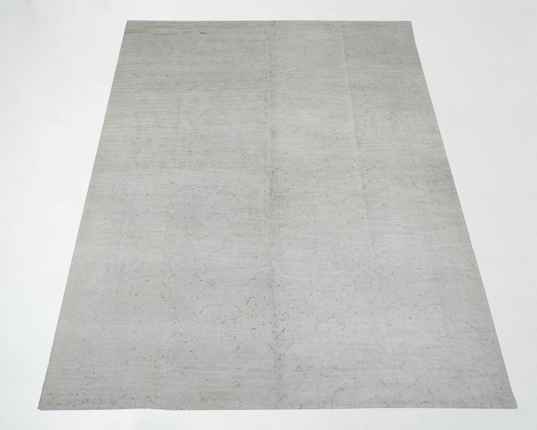 Gray Kilim Rug 9' 4" x 12' 4" | No. VR47098