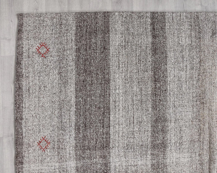 Gray Kilim Rug 9' x 10' 2" | No. VR47124