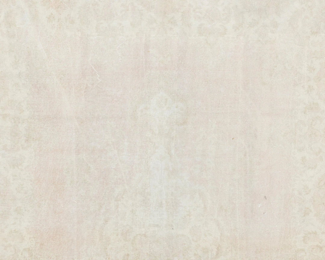 Beige Turkish Oushak Rug 6'11" x 10'6" Hand-Knotted | No. VR47131