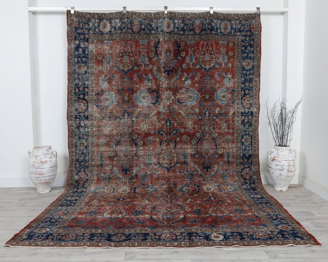 Oushak Rug 7' 8" x 11' 3" | No. VR47317