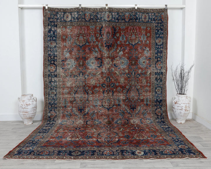Oushak Rug 7' 8" x 11' 3" | No. VR47317