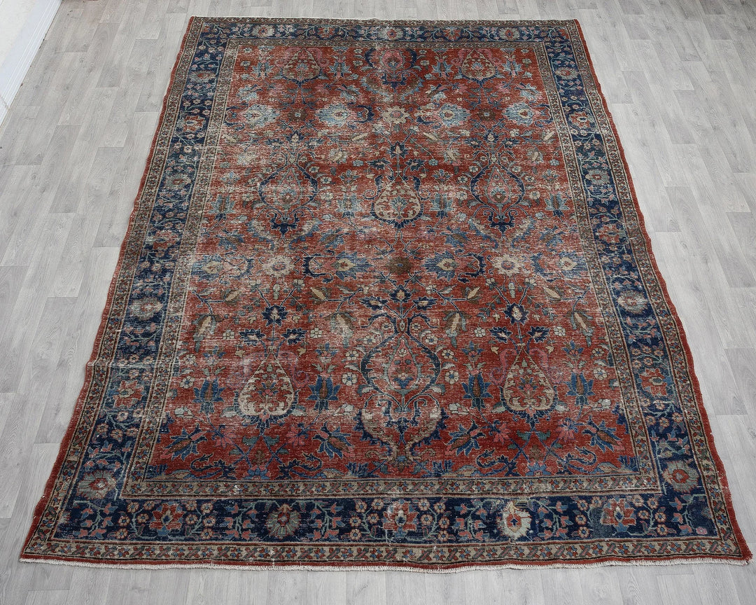 Oushak Rug 7' 8" x 11' 3" | No. VR47317