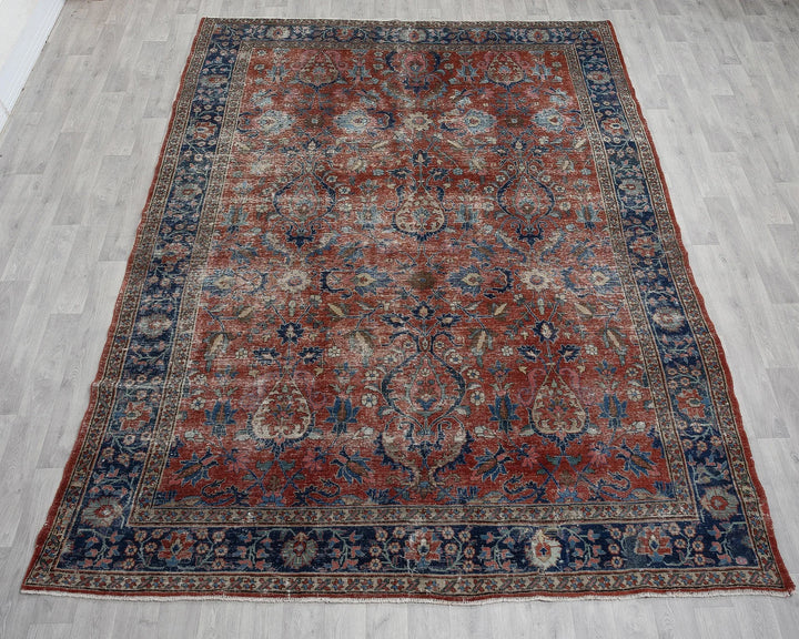 Oushak Rug 7' 8" x 11' 3" | No. VR47317