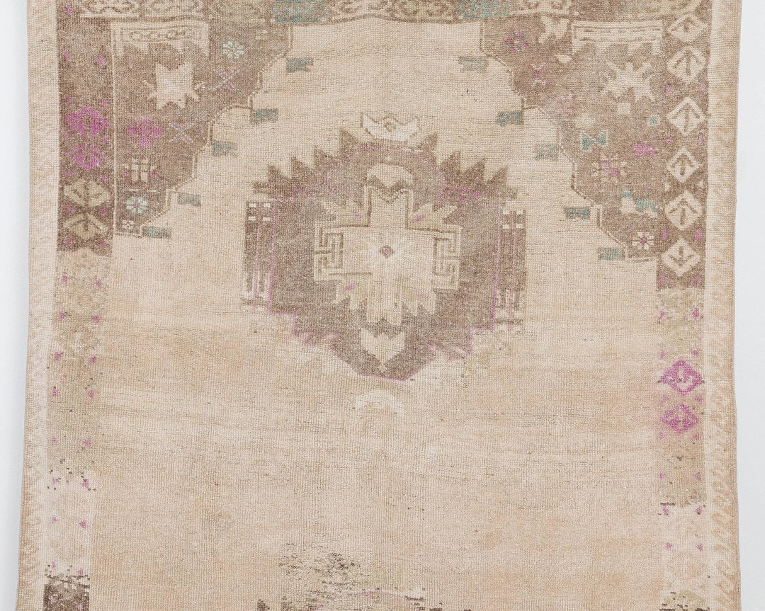 Multicolor Turkish Oushak Rug 5' 4" x 10' 8" Hand-Knotted | No. VR47332