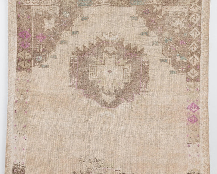 Multicolor Turkish Oushak Rug 5' 4" x 10' 8" Hand-Knotted | No. VR47332
