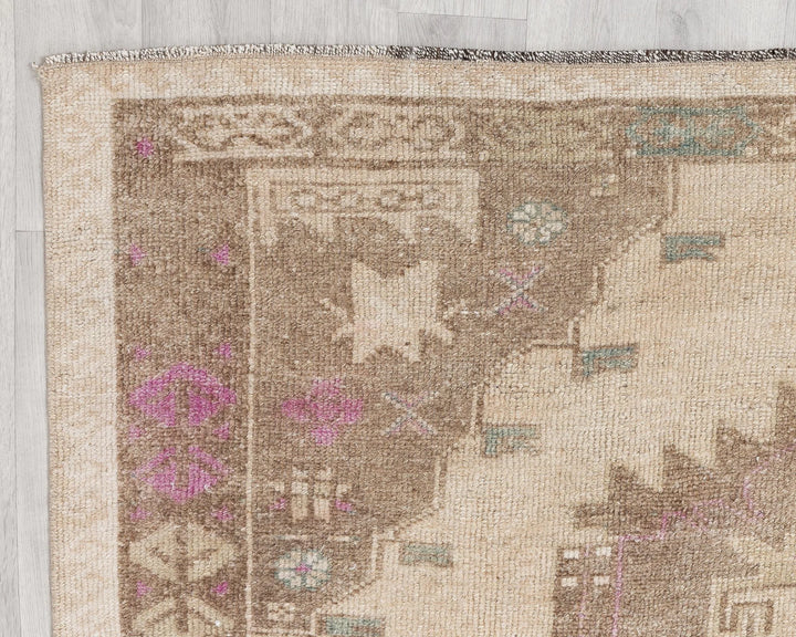 Multicolor Turkish Oushak Rug 5' 4" x 10' 8" Hand-Knotted | No. VR47332
