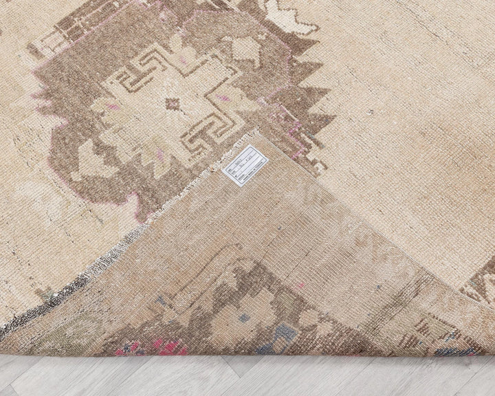 Multicolor Turkish Oushak Rug 5' 4" x 10' 8" Hand-Knotted | No. VR47332