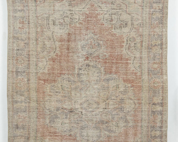 Multicolor Turkish Oushak Rug 5' 2" x 7' 3" Hand-Knotted | No. VR47348