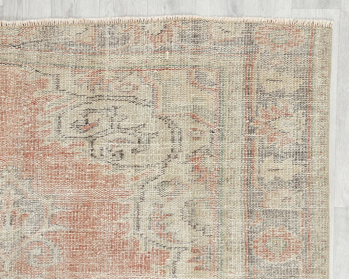 Multicolor Turkish Oushak Rug 5' 2" x 7' 3" Hand-Knotted | No. VR47348