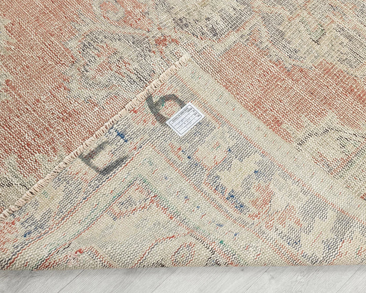 Multicolor Turkish Oushak Rug 5' 2" x 7' 3" Hand-Knotted | No. VR47348
