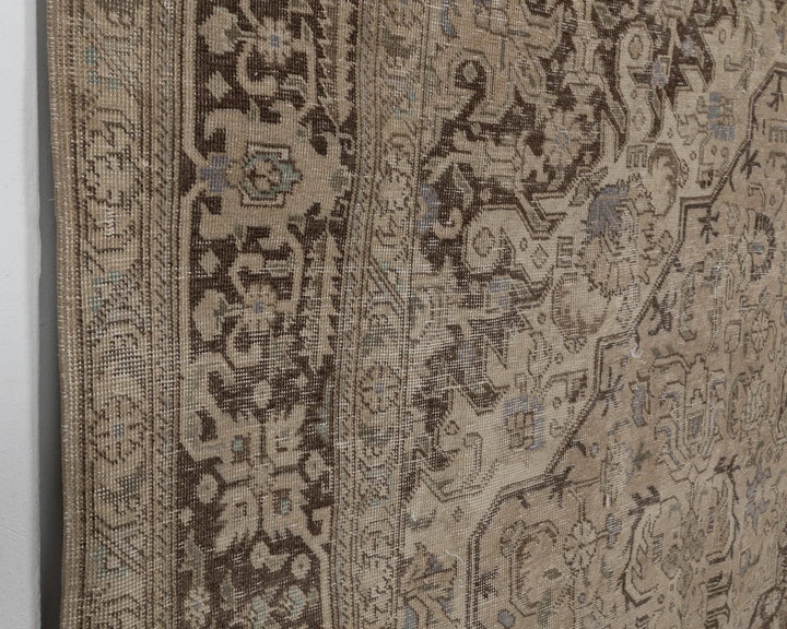 Multicolor Turkish Oushak Rug 9' 3" x 12' 5" Hand-Knotted | No. VR47364