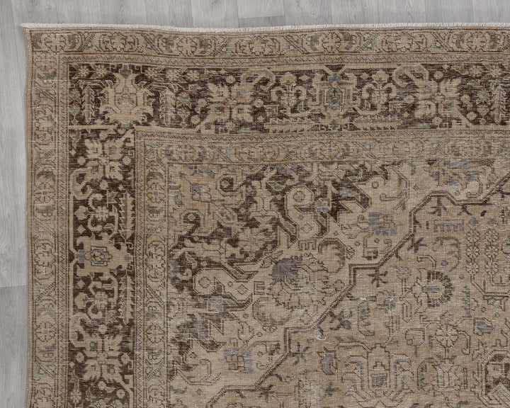 Multicolor Turkish Oushak Rug 9' 3" x 12' 5" Hand-Knotted | No. VR47364
