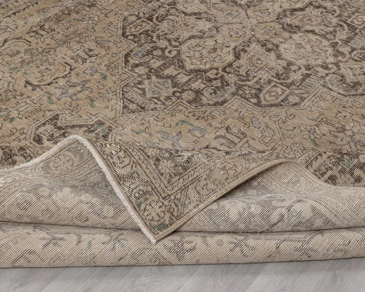Multicolor Turkish Oushak Rug 9' 3" x 12' 5" Hand-Knotted | No. VR47364
