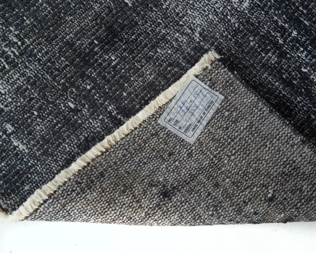 Gray Turkish Oushak Rug 5' 1" x 7' 3" Hand-Knotted | No. VR47451