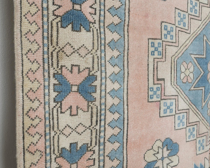 Multicolor Turkish Oushak Rug 5' 11" x 7' 10" Hand-Knotted view