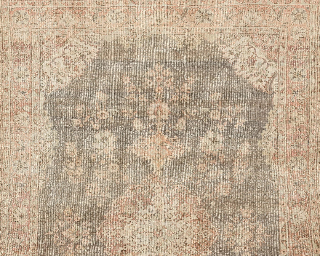 Multicolor Turkish Oushak Rug 6'9" x 9'6" Hand-Knotted | No. VR47909
