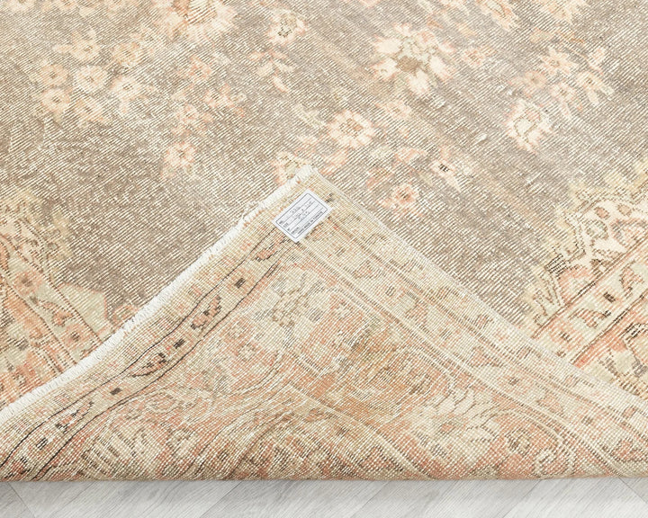 Multicolor Turkish Oushak Rug 6'9" x 9'6" Hand-Knotted | No. VR47909