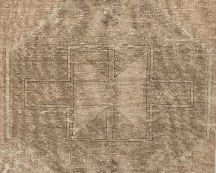Multicolor Turkish Oushak Rug 3' x 12' Hand-Knotted | No. VR47943