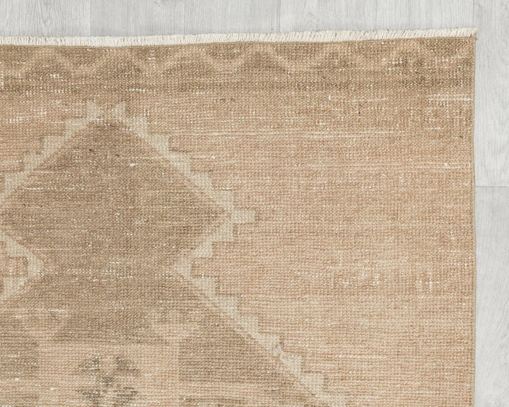 Multicolor Turkish Oushak Rug 3' x 12' Hand-Knotted | No. VR47943