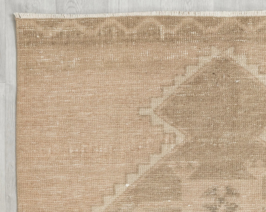 Multicolor Turkish Oushak Rug 3' x 12' Hand-Knotted | No. VR47943