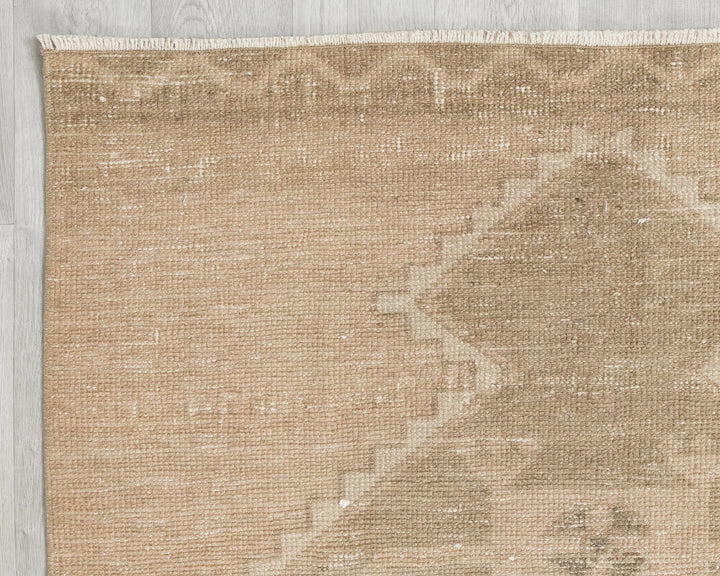 Multicolor Turkish Oushak Rug 3' x 12' Hand-Knotted | No. VR47943