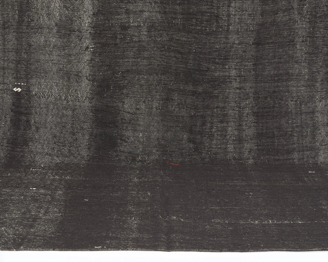 Brown Turkish Kilim Rug 7' 1" x 10' 8" Flat-Weave | No. VR48164