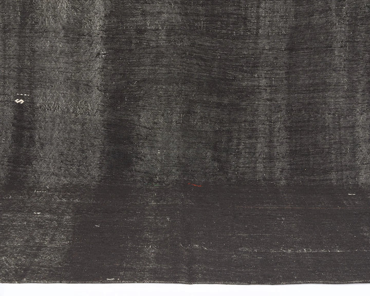 Brown Turkish Kilim Rug 7' 1" x 10' 8" Flat-Weave | No. VR48164