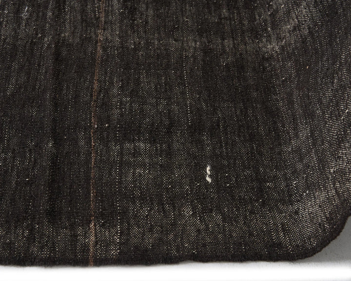 Brown Turkish Kilim Rug 7' 1" x 10' 8" Flat-Weave | No. VR48164